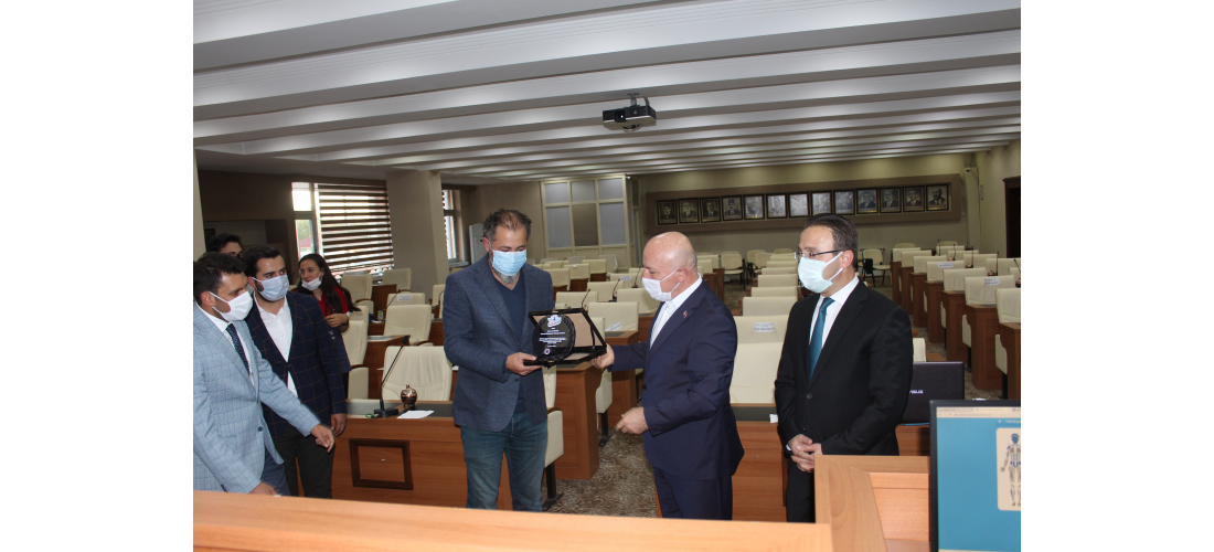 Erzurum Büyükşehir Belediye Başkanı’na  Teşekkür Ziyareti