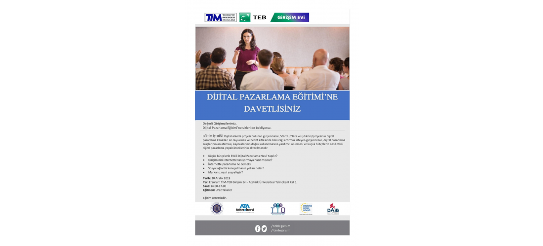 Dijital Pazarlama Eğitimi