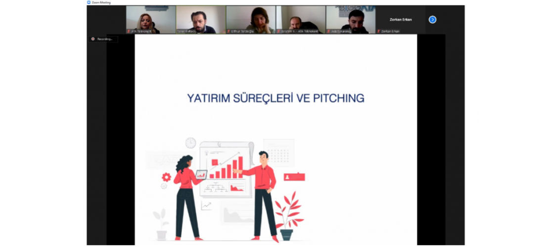 ERZURUM TİM GİRİŞİM EVİ VE ATA TEKNOKENT İŞBİRLİĞİNDE YATIRIM SÜREÇLERİ VE PITCHING EĞİTİMİ GERÇEKLEŞTİRİLDİ