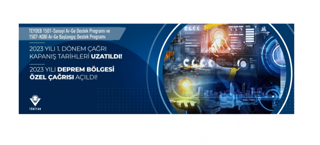 1501/1507 2023-1 Çağrısı Güncellendi ve 2023-Deprem Bölgesi Özel Çağrısı Açıldı