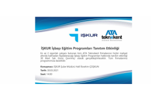 İŞKUR İşbaşı Eğitim Programları Tanıtım Etkinliği