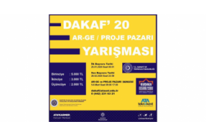 Ödüllü Ar-Ge ve Proje Pazarı Yarışması Yenilikçi Projelerinizi Bekliyor!