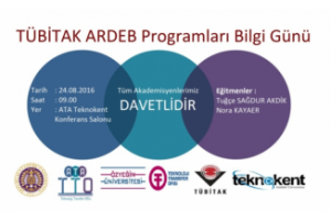 TÜBİTAK – ARDEB PROJELERİ BİLGİ GÜNÜ 